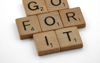 scrabble, scrabble pieces, lettering, letters, wood, scrabble tiles, white background, quote, words, type, typography, design, layout, go for it, action, just do it, yolo, carpe diem, if not now when, impetus, initiative, self starter,